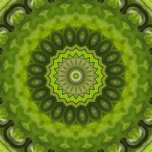 Soyut renkli yaratıcı dijital mandala arkaplan görüntüsü 