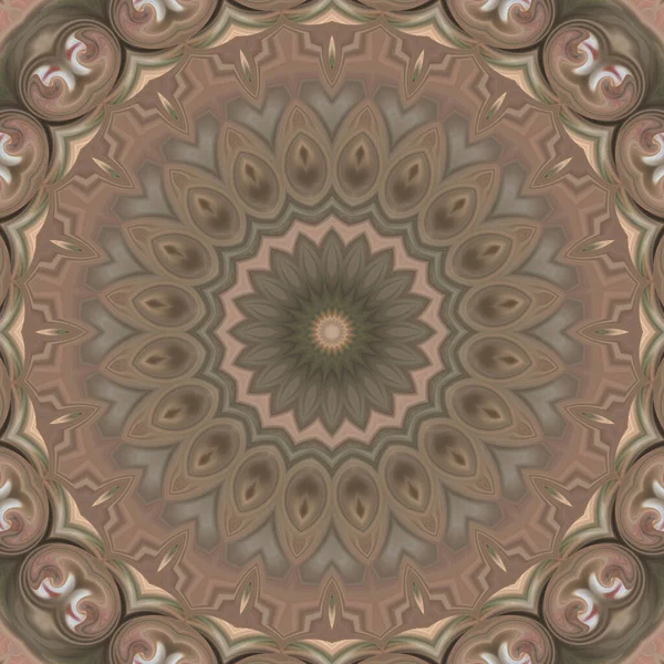 Soyut renkli yaratıcı dijital mandala arkaplan görüntüsü 