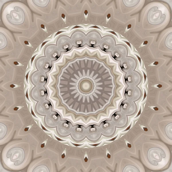 Soyut renkli yaratıcı dijital mandala arkaplan görüntüsü 