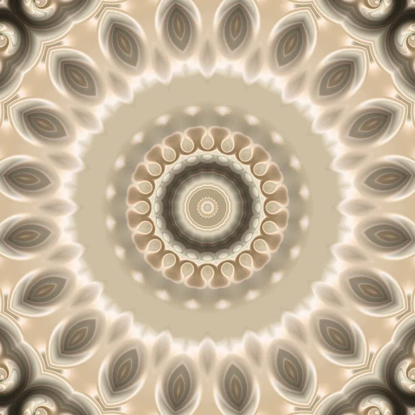 Soyut renkli yaratıcı dijital mandala arkaplan görüntüsü 