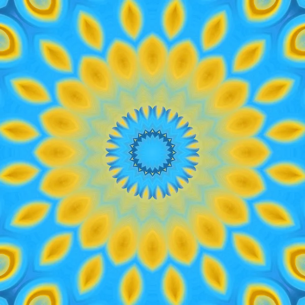 Soyut renkli yaratıcı dijital mandala arkaplan görüntüsü 