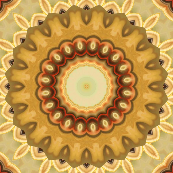 Soyut renkli yaratıcı dijital mandala arkaplan görüntüsü 