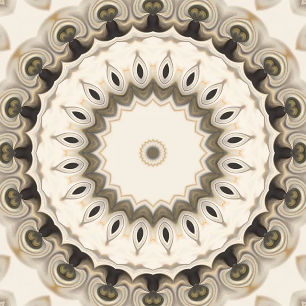 Soyut renkli yaratıcı dijital mandala arkaplan görüntüsü 