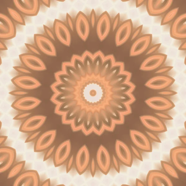 Soyut renkli yaratıcı dijital mandala arkaplan görüntüsü 