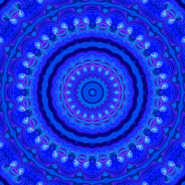 Soyut renkli yaratıcı dijital mandala arkaplan görüntüsü 