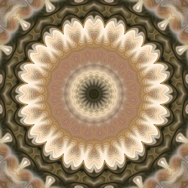 Soyut renkli yaratıcı dijital mandala arkaplan görüntüsü 