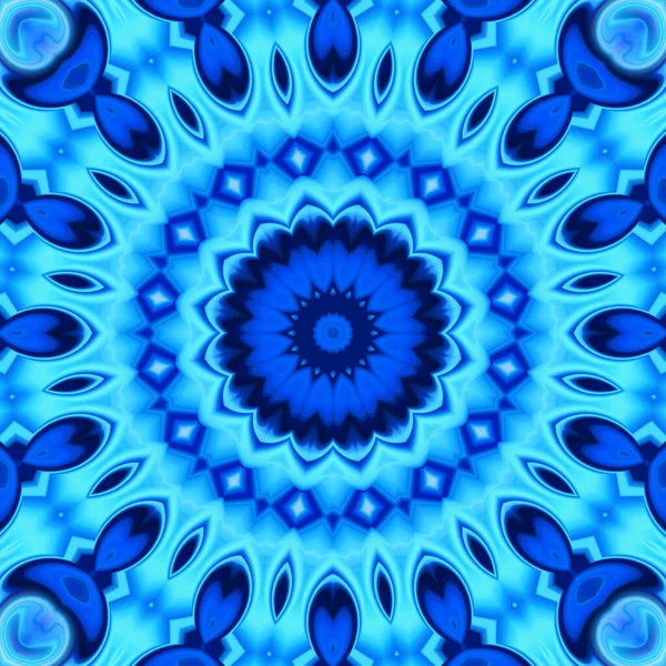 Soyut renkli yaratıcı dijital mandala arkaplan görüntüsü 