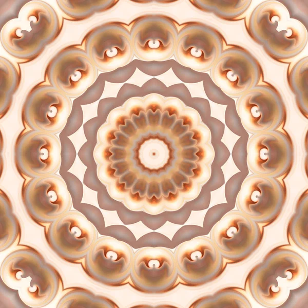 Soyut renkli yaratıcı dijital mandala arkaplan görüntüsü 