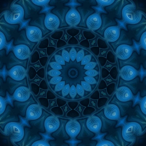 Soyut renkli yaratıcı dijital mandala arkaplan görüntüsü 