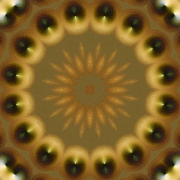 Soyut renkli yaratıcı dijital mandala arkaplan görüntüsü 