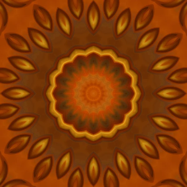 Soyut renkli yaratıcı dijital mandala arkaplan görüntüsü 