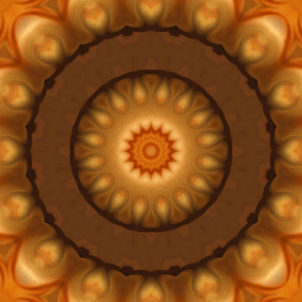 Soyut renkli yaratıcı dijital mandala arkaplan görüntüsü 