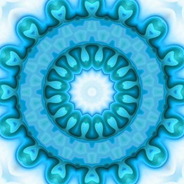 Soyut renkli yaratıcı dijital mandala arkaplan görüntüsü 