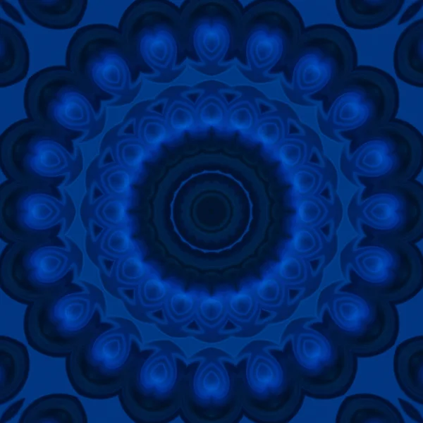 Soyut renkli yaratıcı dijital mandala arkaplan görüntüsü 