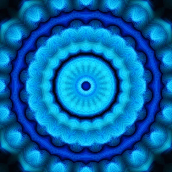 Renkli soyut mandala arkaplanı, kaleydoskop deseni 