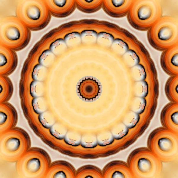 Renkli soyut mandala arkaplanı, kaleydoskop deseni 