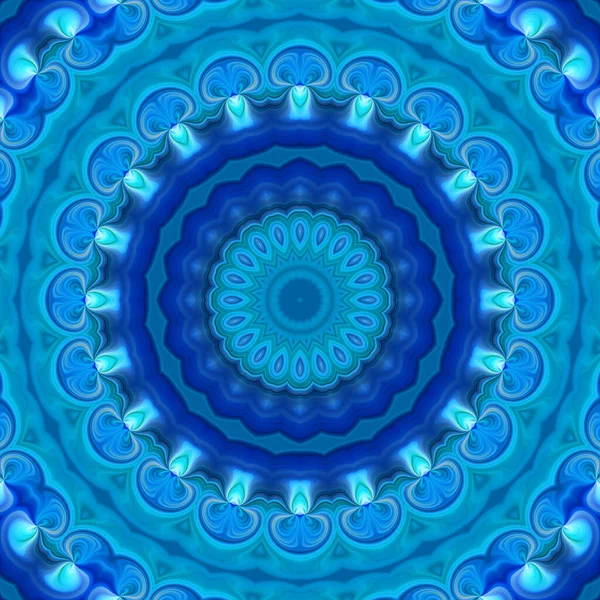 Färgglada Abstrakt Mandala Bakgrund Kalejdoskop Mönster — Stockfoto
