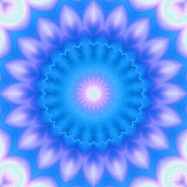 Fondo Mandala Abstracto Colorido Patrón Caleidoscopio — Foto de Stock