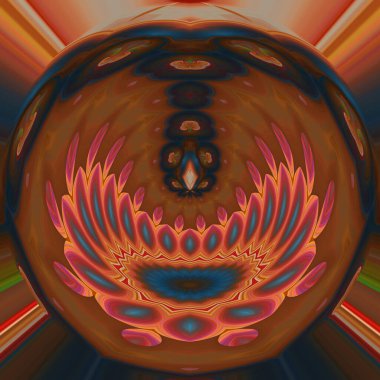 soyut renkli yaratıcı dijital şablon arkaplanı  