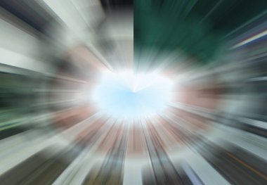 soyut renkli arkaplan, hızlı hareket kavramı 