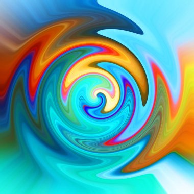 soyut renkli arkaplan, girdap konsepti 