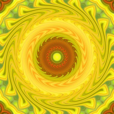 soyut renkli mandala dönüş konsepti arkaplanı 