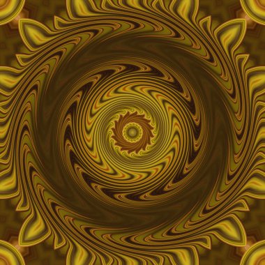 soyut renkli mandala dönüş konsepti arkaplanı 