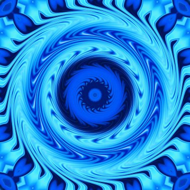 soyut renkli mandala dönüş konsepti arkaplanı 