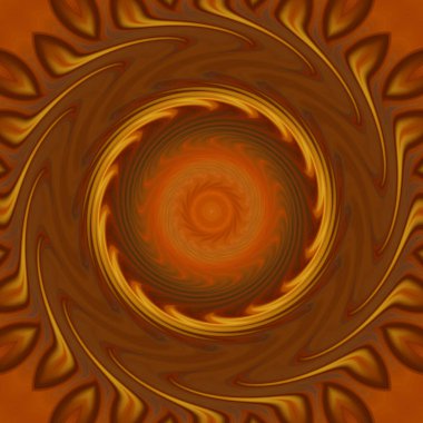 soyut renkli mandala dönüş konsepti arkaplanı 