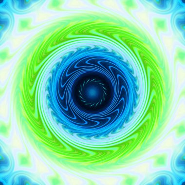 soyut renkli mandala dönüş konsepti arkaplanı 