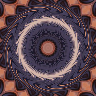 soyut renkli mandala dönüş konsepti arkaplanı 