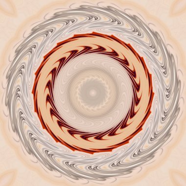 soyut renkli mandala dönüş konsepti arkaplanı 