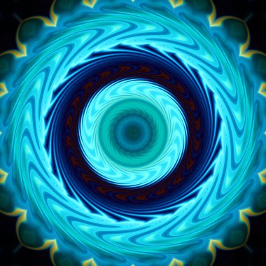 soyut renkli mandala dönüş konsepti arkaplanı 