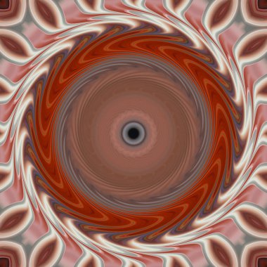 soyut renkli mandala dönüş konsepti arkaplanı 