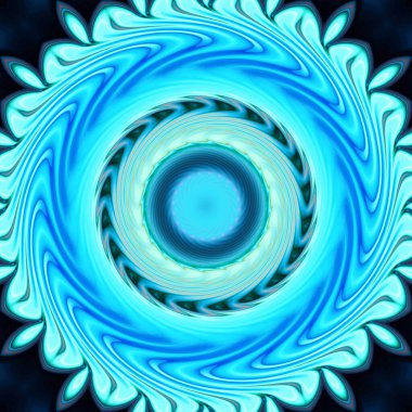 soyut renkli mandala dönüş konsepti arkaplanı 