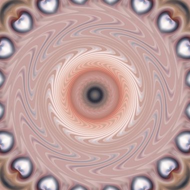 soyut renkli mandala dönüş konsepti arkaplanı 