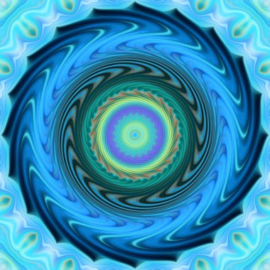 soyut renkli mandala dönüş konsepti arkaplanı 