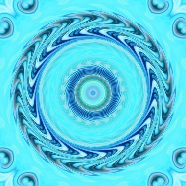 soyut renkli mandala dönüş konsepti arkaplanı 