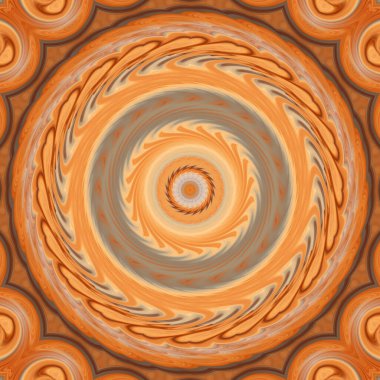 soyut renkli mandala dönüş konsepti arkaplanı 