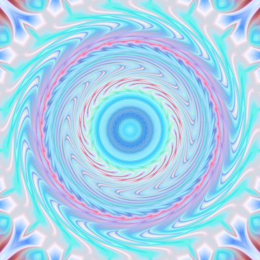 soyut renkli mandala dönüş konsepti arkaplanı 