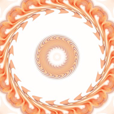 soyut renkli mandala dönüş konsepti arkaplanı 