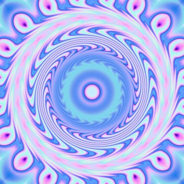 soyut renkli mandala dönüş konsepti arkaplanı 