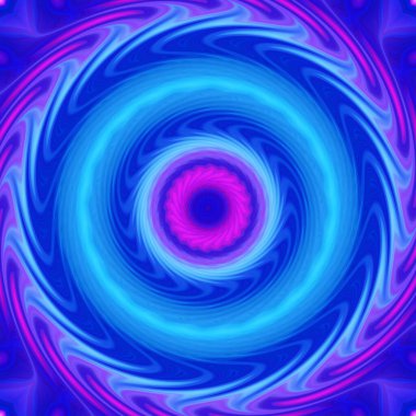 soyut renkli mandala dönüş konsepti arkaplanı 