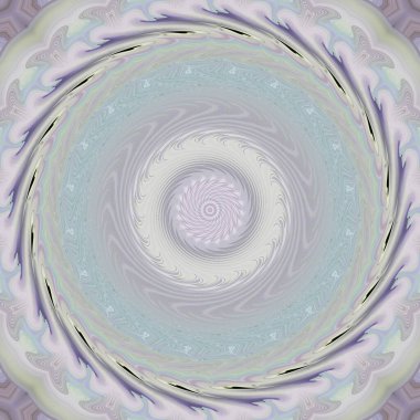 soyut renkli mandala dönüş konsepti arkaplanı 