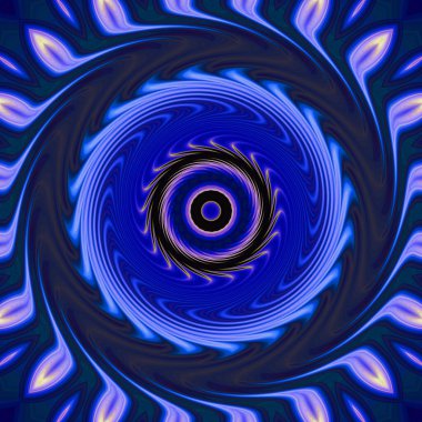 soyut renkli mandala dönüş konsepti arkaplanı 