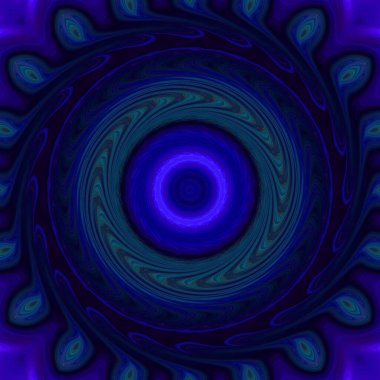 soyut renkli mandala dönüş konsepti arkaplanı 