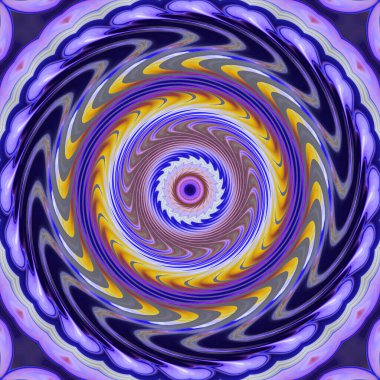 soyut renkli mandala dönüş konsepti arkaplanı 