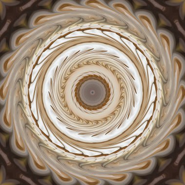 soyut renkli mandala dönüş konsepti arkaplanı 