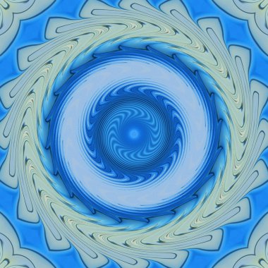 soyut renkli mandala dönüş konsepti arkaplanı 