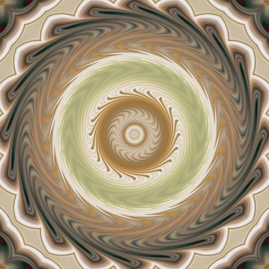 soyut renkli mandala dönüş konsepti arkaplanı 